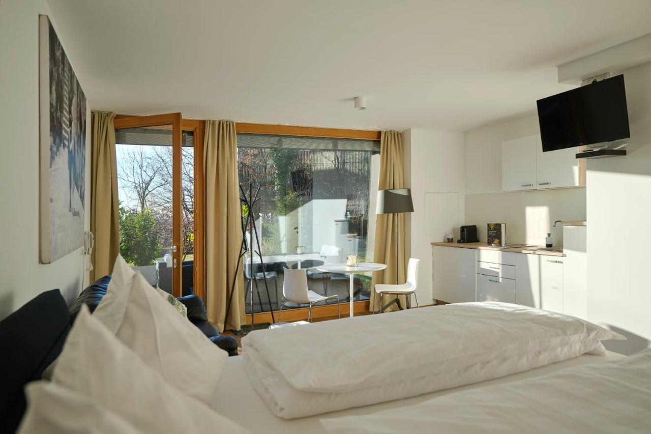 Charmantes Apartment Im Gruenen Bregenz Exteriör bild